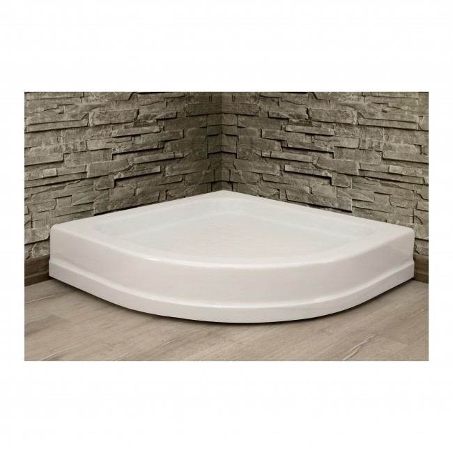 زیر دوشی گوشه سنی پلاستیک مدل وینست