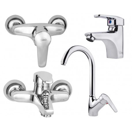 ست شیرآلات گرانا مدل S3 (رینلو)