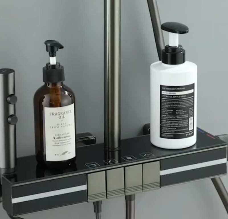 علم دوش حمام پیانویی دیجیتال D01