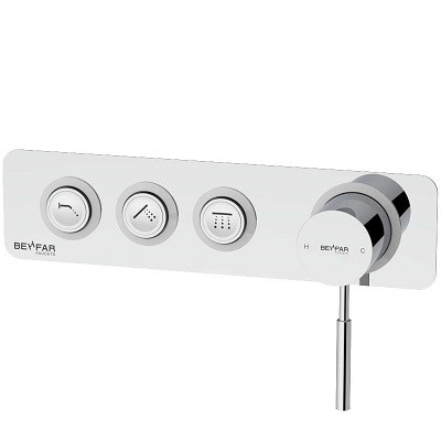 براکت توکار دوش بهفر مدل زینو