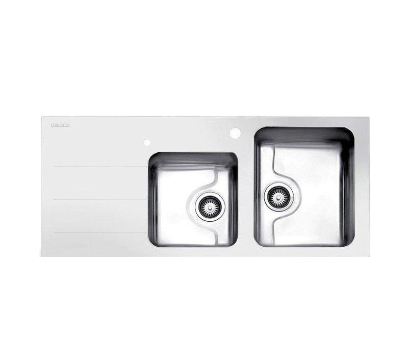 سینک استیل البرز مدل کریستال سفید