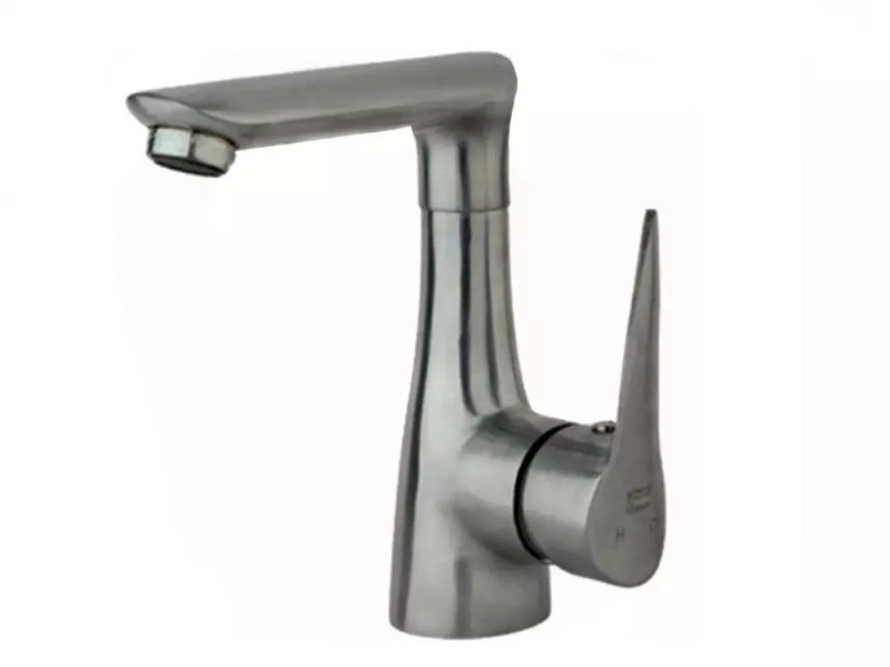 شیر روشویی متحرک راسان مدل رابیت کروم مات