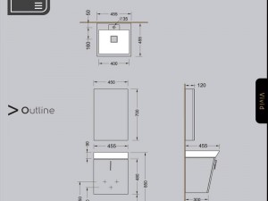 ست روشویی کابینتی دکو مدل چیکو