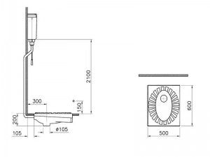 توالت ایرانی ویترا Vitra کد 5950L003-0054