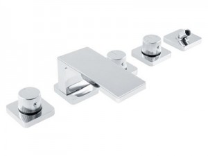 شیرآلات وان جکوزی پنج تکه بانیو دیزاین (BAGNODESIGN) مدل Stereo