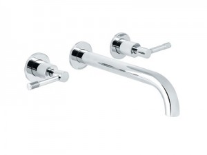 شیر روشویی اهرمی دیواری سه تکه بانیو دیزاین (BAGNODESIGN) مدل Revolution