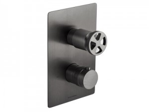 شیر دوش توکار ترموستاتیک با دو خروجی بانیو دیزاین (BAGNODESIGN) مدل Revolution