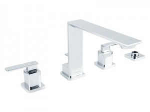 شیرآلات وان جکوزی چهار تکه بانیو دیزاین (BAGNODESIGN) مدل Zephyr