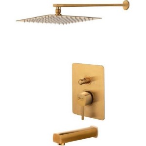 شیر دوش حمام توکار درخشان مدل اسپینر تیپ 3