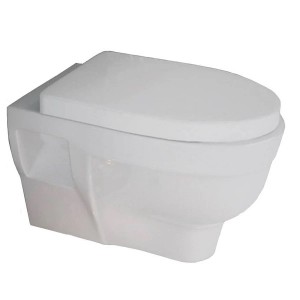 توالت فرنگی دیواری سینا چینی مدل  آکوا