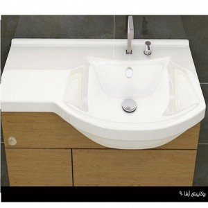 روشویی رو کابینتی سینا چینی مدل آروشا