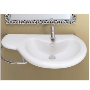 روشویی دیواری سینا چینی مدل کمند