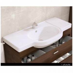 روشویی رو کابینتی سینا چینی مدل آلور