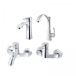 ست 4 تکه شیرآلات KIG مدل دنالی