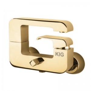 شیر حمام KIG مدل جنوا طلایی