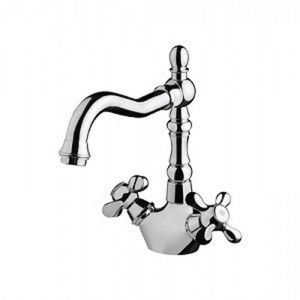 شیر روشویی شودر مدل باروک پلاس کروم