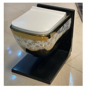 توالت فرنگی وال هنگ pier مدل جلو فلت گلدار S