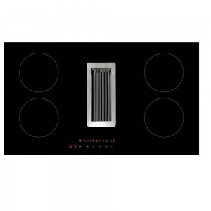 اجاق برقی چهار شعله مجهز به هود مخفی برگامو