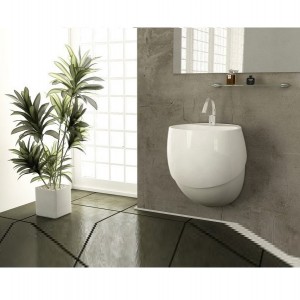 روشویی نیم پایه (دیواری )گلسار مدل گلوری