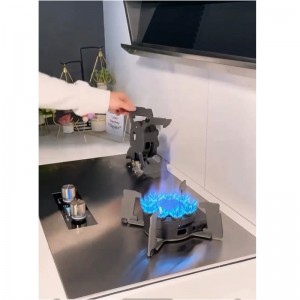 اجاق گاز صفحه ای دو شعله اتمی استیل برگامو