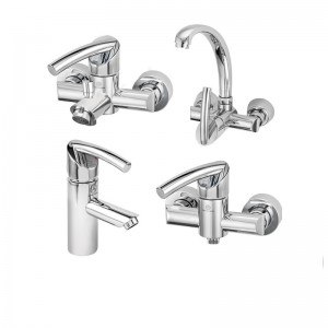 ست 4 تکه شیرآلات قهرمان مدل تنسو 2