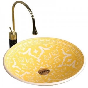 کاسه روشویی Granisea مدل slim yellowe GB 1184