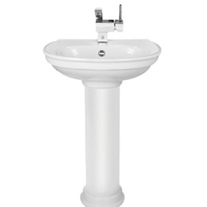 کاسه روشویی پایه دار مروارید مدل دیانا 55