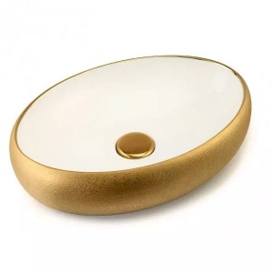 کاسه روشویی کابینتی نوین سرام مدل پراتو«نیم کوت بارانی»