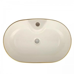 کاسه روشویی کابینتی نوین سرام مدل تورینو«نیم کوت بارانی»