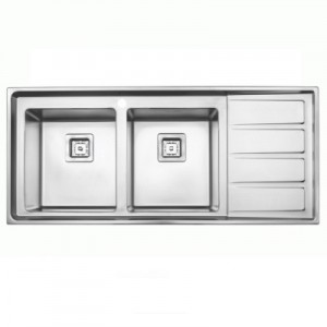 سینک باکسی استیل البرز مدل 951 توکار