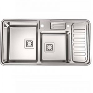 سینک استیل البرز مدل 852 توکار