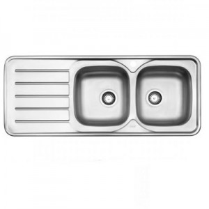 سینک نیمه فانتزی استیل البرز مدل 216  توکار