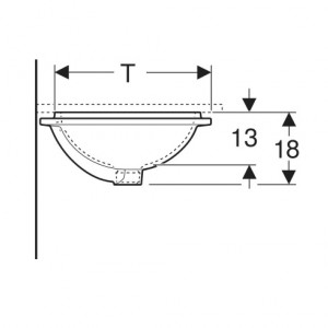 کاسه روشویی گبریت مدل VARIFORM کد500.752.01.2