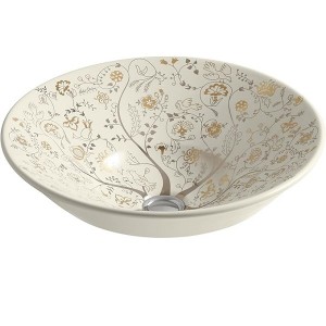 کاسه روشویی کوهلر مدل MILLE FLEURS کد K 14223-T9-47