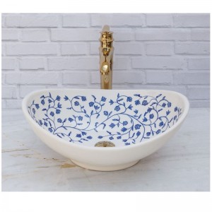 کاسه روشویی طرحدار سنتی مدل N382443