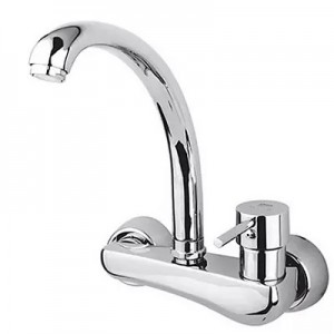 شیر ظرفشویی دیواری راسان مدل پانیا علم صدف