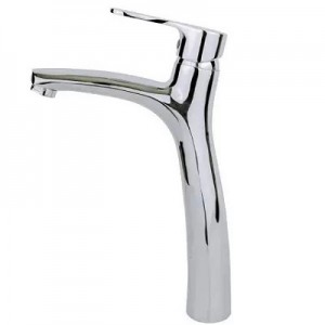 شیر روشویی پایه بلند راسان مدل صدف