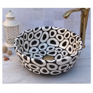 کاسه روشویی طرحدار سنتی مدل N382438