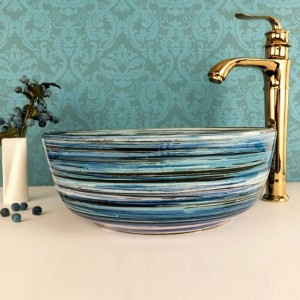 کاسه روشویی طرحدار سنتی مدل N382407