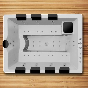 وان و جکوزی 8 نفره ریتون مدل اوشن  (روکار - توکار )