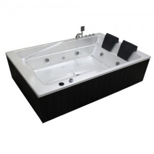 جکوزی دو نفره زرین آب مدل  الیزه ورق صدفی+پنل ترمو