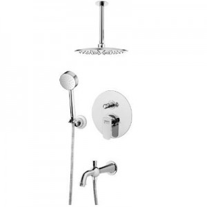 شیر دوش حمام  توکار درخشان مدل هانس تیپ 6