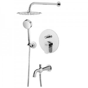 شیر دوش حمام  توکار درخشان مدل هانس تیپ 5