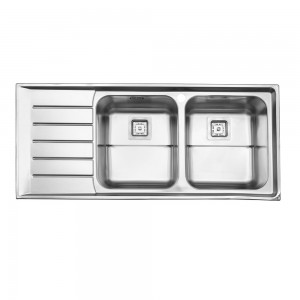 سینک استیل البرز مدل 735 توکار