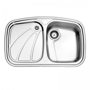 سینک استیل البرز مدل 618 توکار