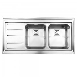 سینک استیل البرز مدل 764 روکار