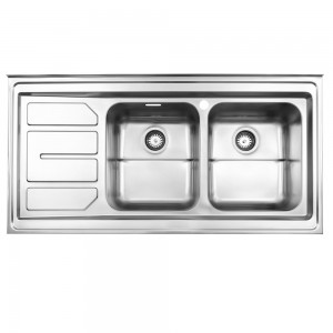 سینک استیل البرز مدل 763 روکار