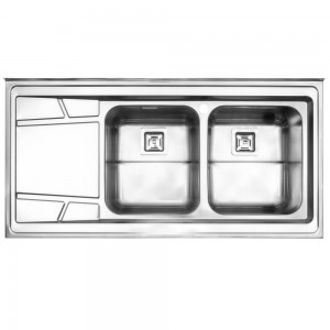 سینک استیل البرز مدل 738 روکار