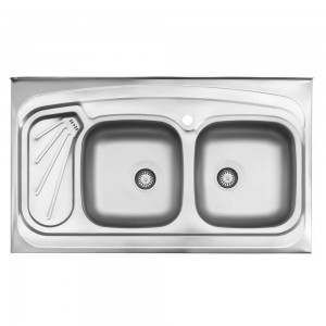 سینک نیمه فانتزی استیل البرز مدل 200 روکار