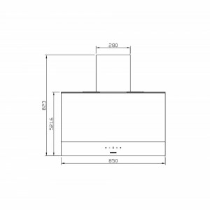 هود مورب  استیل البرز مدل SA-413